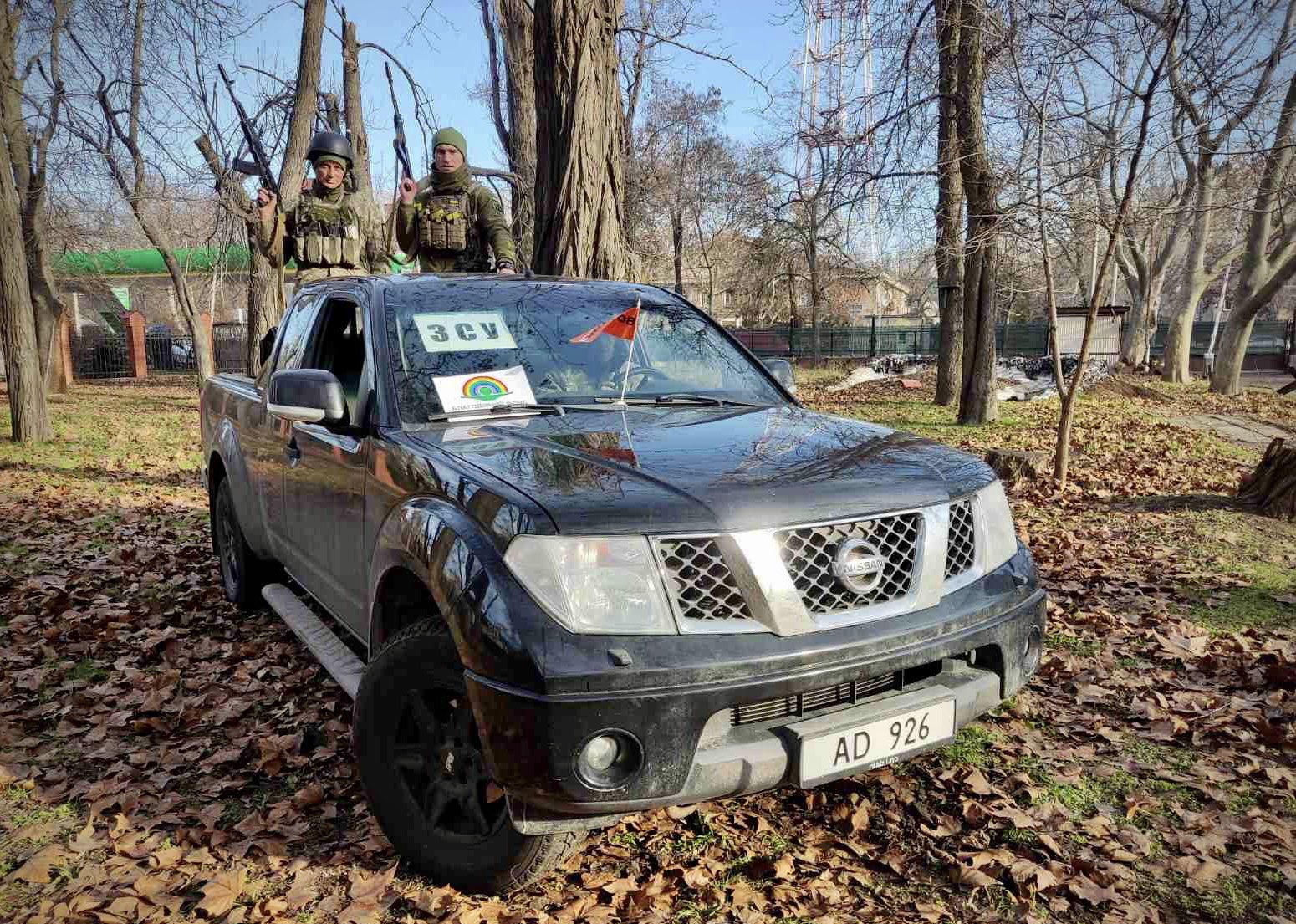 Автомобіль передано 126 окремій бригаді теориторіальної оборони м. Одеси (в/ч 7382)