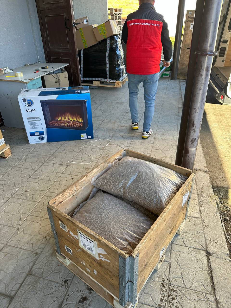 Біопаливо для опалення військовим медикам