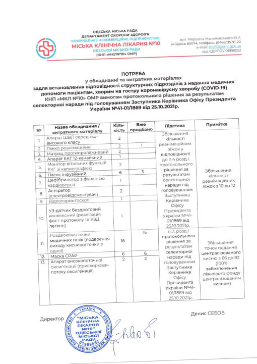 Міська лікарня №10 Одеської міської ради